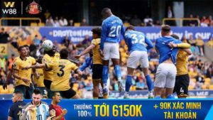 Read more about the article CHƠI THIẾU NGƯỜI, SUNDERLAND VẪN CHIẾN ĐẤU GIÀNH 1 ĐIỂM QUÝ GIÁ TRƯỚC WOLVES