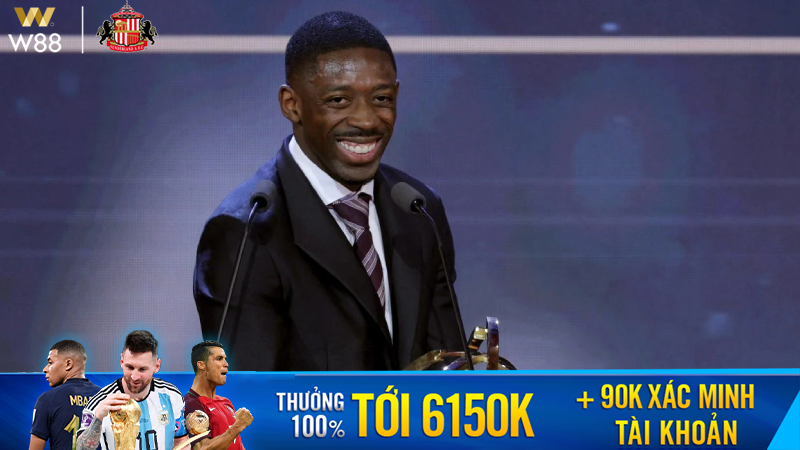 You are currently viewing DEMBELE GIÀNH DANH HIỆU CẦU THỦ XUẤT SẮC NHẤT DÙ CHỈ ĐÁ CHÍNH 9 TRẬN!