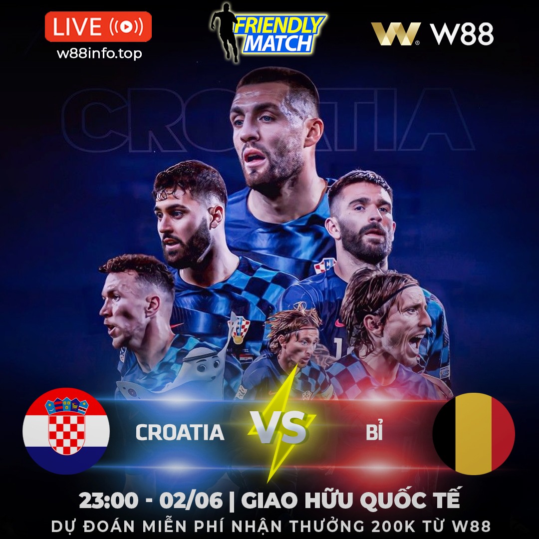 You are currently viewing [W88 – MINIGAME] CROATIA – BỈ | CÁI BẮT TAY NHẸ NHÀNG