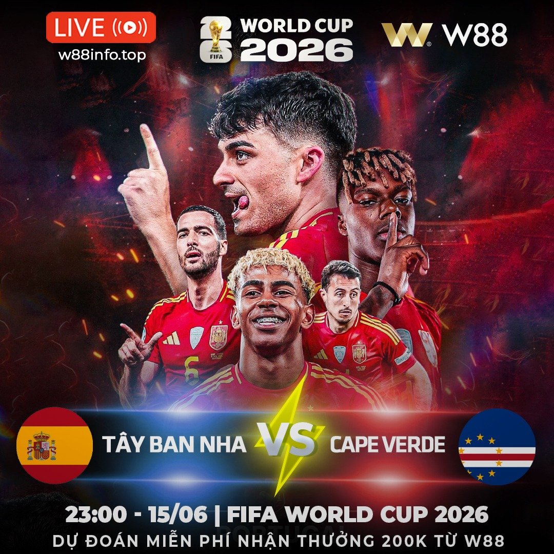 You are currently viewing [W88 – MINIGAME] TÂY BAN NHA – CAPE VERDE | QUÁ KHÓ CHO TÂN BINH