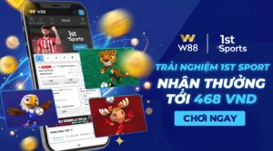 Read more about the article TRẢI NGHIỆM 1st SPORT NHẬN THƯỞNG TỚI 468 VND