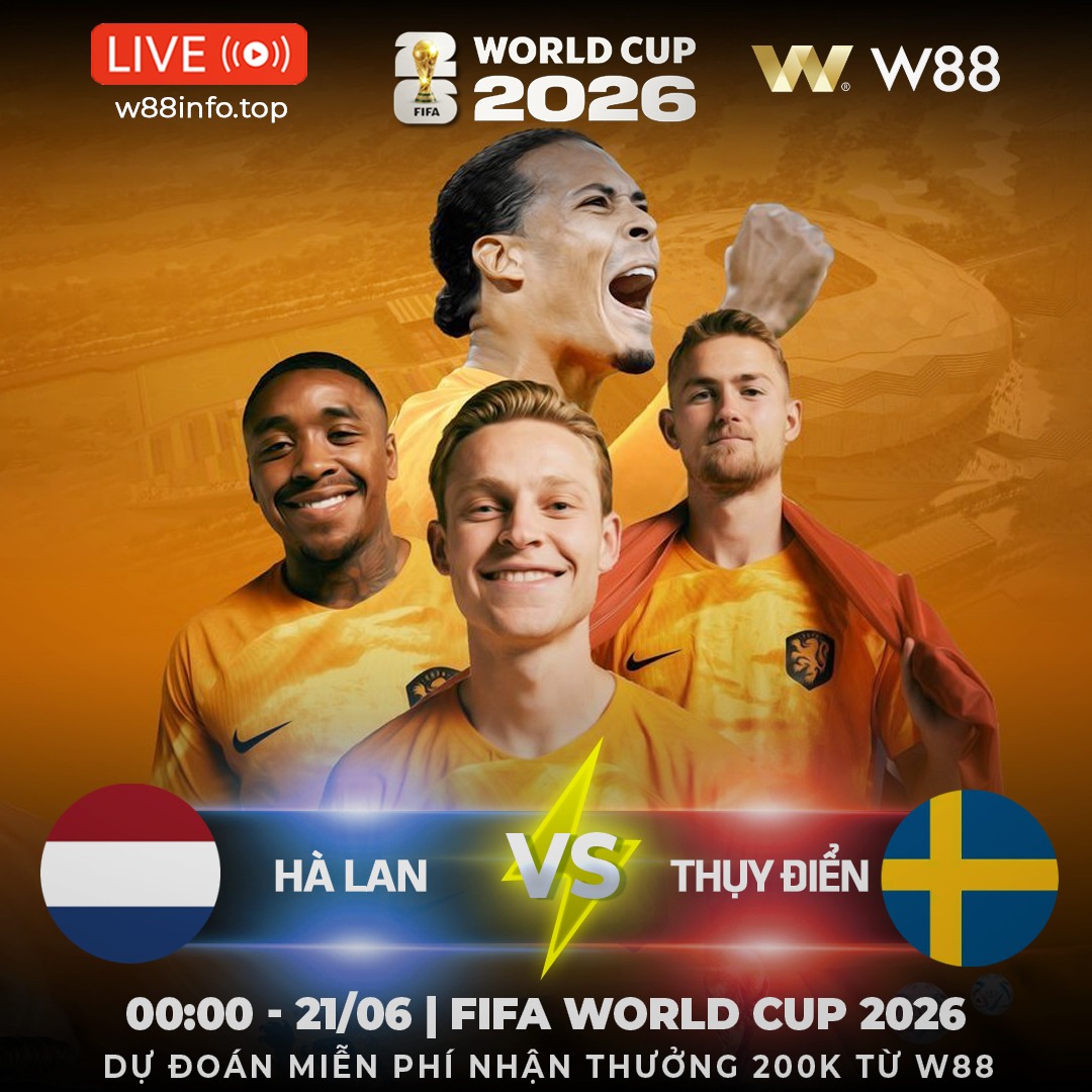 You are currently viewing [W88 – MINIGAME] HÀ LAN – THỤY ĐIỂN | SẮC CAM LẤN ÁT