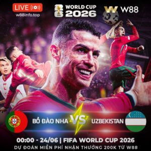 Read more about the article [W88 – MINIGAME] BỒ ĐÀO NHA – UZBEKISTAN | BUỘC PHẢI CHIẾN THẮNG