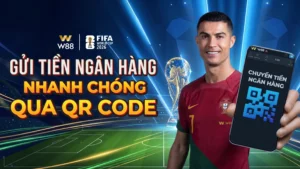 Read more about the article HƯỚNG DẪN GỬI TIỀN NGÂN HÀNG NHANH CHÓNG QUA QR CODE TẠI W88