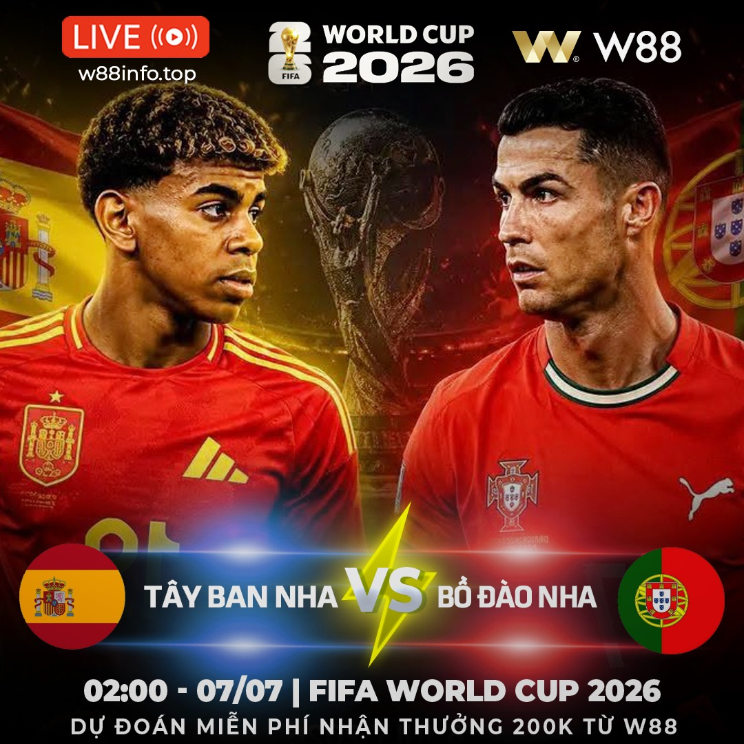 You are currently viewing [W88 – MINIGAME] TÂY BAN NHA – BỒ ĐÀO NHA | “BỐ CON” ĐẠI CHIẾN