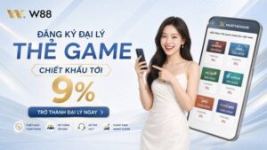 Read more about the article KIẾM THÊM THU NHẬP CÙNG ĐẠI LÝ THẺ GAME W88 MÙA WORLD CUP