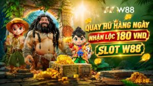 Read more about the article QUAY HŨ HÀNG NGÀY – NHẬN LÔC 180 VND CÙNG SLOT W88