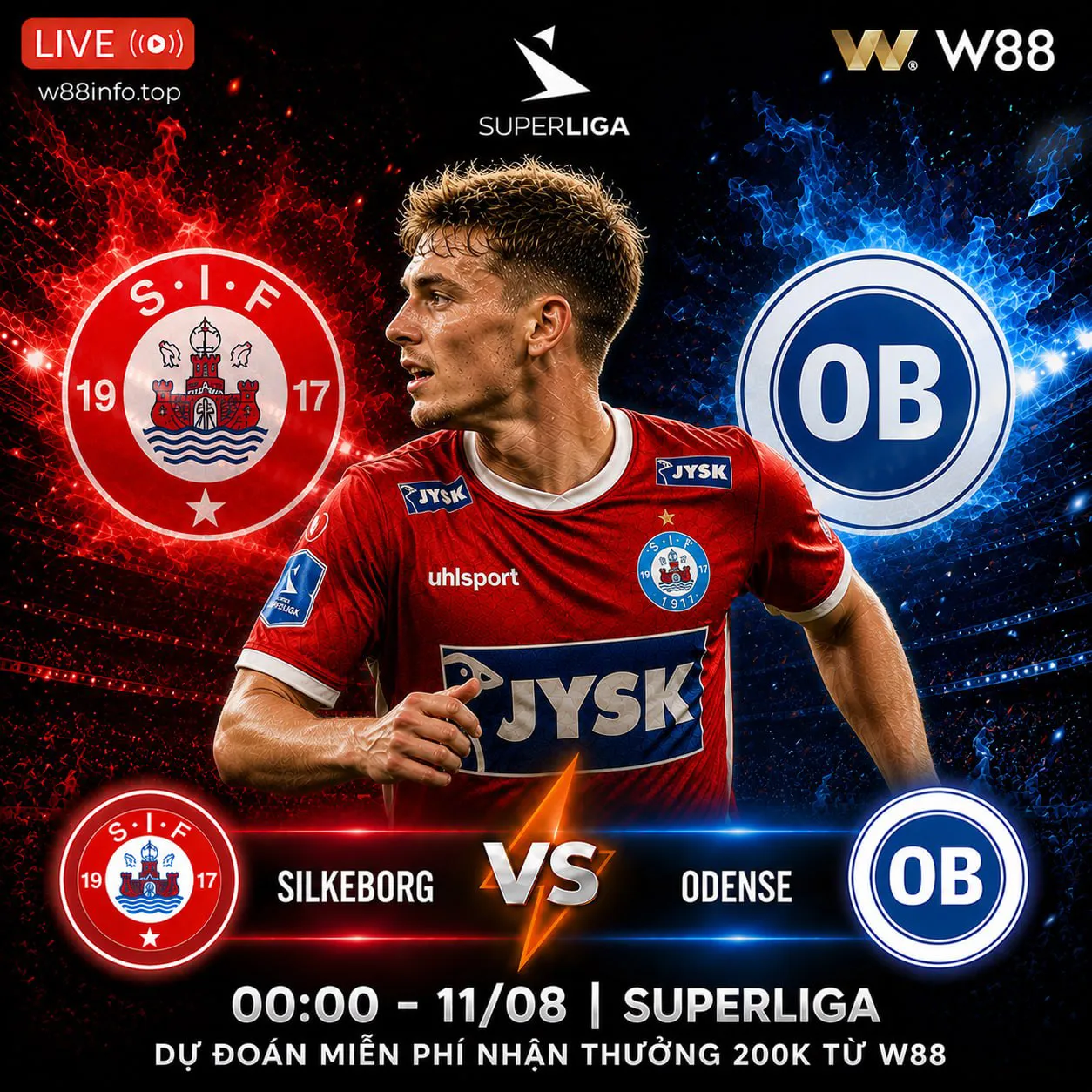 You are currently viewing [W88 – MINIGAME] SILKEBORG – ODENSE | KHÁT KHAO CHIẾN THẮNG