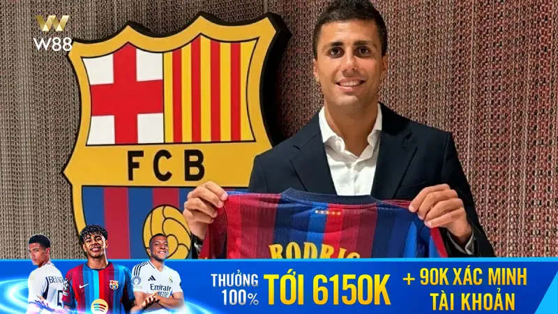 You are currently viewing RODRI ĐẾN BARCA: MẢNH GHÉP HOÀN HẢO HAY CANH BẠC LỚN?