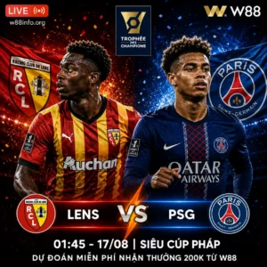 Read more about the article [W88 – MINIGAME] LENS – PSG | NHÀ VÔ ĐỊCH THỰC THỤ