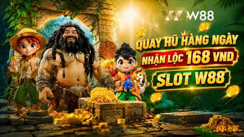 You are currently viewing QUAY HŨ HÀNG NGÀY – NHẬN LÔC 168 VND CÙNG SLOT W88