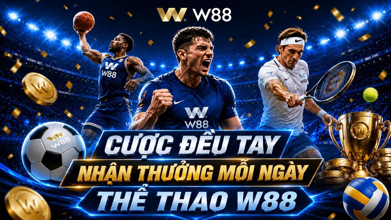 You are currently viewing CƯỢC ĐỀU TAY NHẬN THƯỞNG MỖI NGÀY TẠI THỂ THAO W88