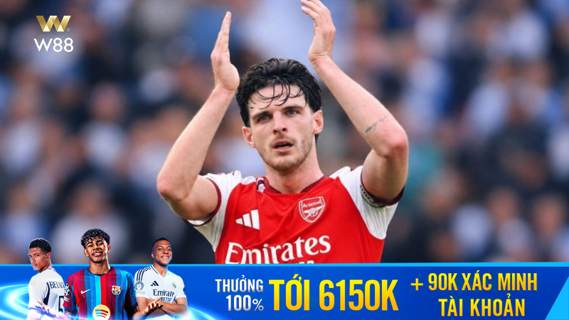You are currently viewing DECLAN RICE THOÁT THẺ ĐỎ, VAR LẠI GÂY TRANH CÃI