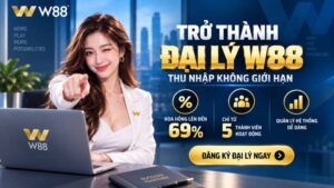 Read more about the article ĐẠI LÝ W88 – HOA HỒNG LÊN ĐẾN 69%, CHỈ TỪ 15 THÀNH VIÊN HOẠT ĐỘNG