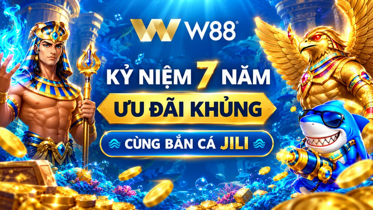 You are currently viewing KỶ NIỆM 7 NĂM – RINH NGÀN ƯU ĐÃI KHỦNG CÙNG BẮN CÁ JILI