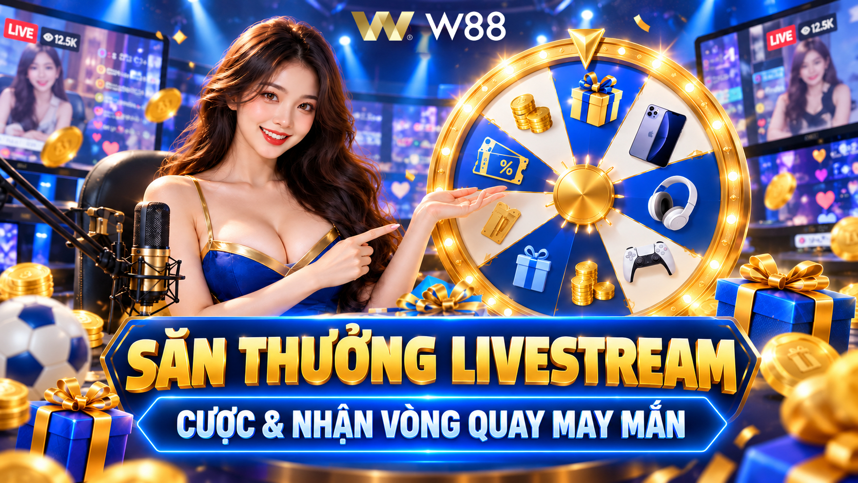 You are currently viewing SĂN THƯỞNG LIVESTREAM – CƯỢC & NHẬN VÒNG QUAY MAY MẮN