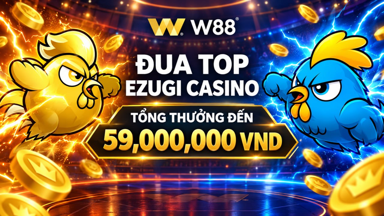You are currently viewing ĐUA TOP CÙNG EZUGI CASINO VỚI TỔNG GIẢI THƯỞNG ĐẾN 59 TRIỆU ĐỒNG